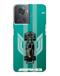 Чехол для OnePlus ACE (10R) с картинкой «Mercedes AMG Petronas»