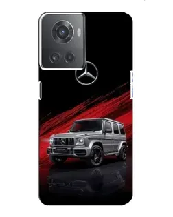 Чехол для OnePlus ACE (10R) с картинкой «Mercedes G-Class красный»