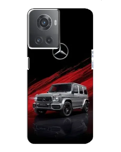 Чехол для OnePlus ACE (10R) с картинкой «Mercedes G-Class красный»