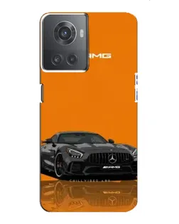 Чехол для OnePlus ACE (10R) с картинкой «Оранжевый Mercedes AMG»
