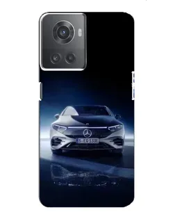 Чехол для OnePlus ACE (10R) с картинкой «Ночной Mercedes EQ»