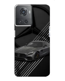 Чехол для OnePlus ACE (10R) с картинкой «Mercedes AMG — графика»