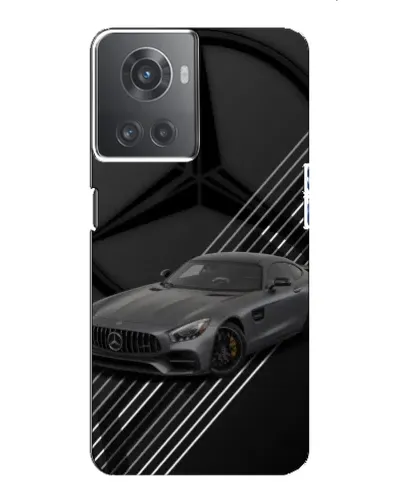 Чехол для OnePlus ACE (10R) с картинкой «Mercedes AMG — графика»