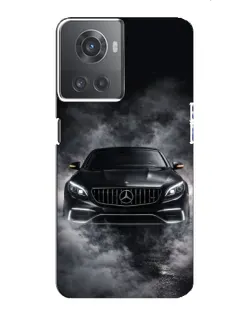 Чехол для OnePlus ACE (10R) с картинкой «Mercedes в дыму»