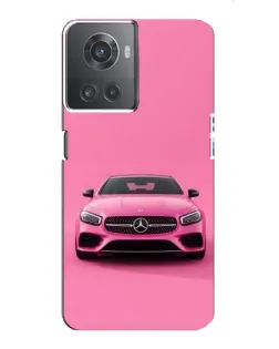 Чехол для OnePlus ACE (10R) с картинкой «Розовый Mercedes AMG» Чехол для OnePlus ACE (10R) с картинкой «Розовый Mercedes AMG»