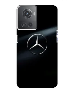 Чехол для OnePlus ACE (10R) с картинкой «Mercedes на металле» Чехол для OnePlus ACE (10R) с картинкой «Mercedes на металле»
