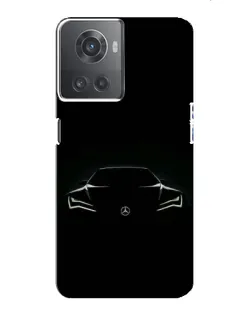 Чехол для OnePlus ACE (10R) с картинкой «Mercedes — силуэт авто» Чехол для OnePlus ACE (10R) с картинкой «Mercedes — силуэт авто»