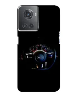 Чехол для OnePlus ACE (10R) с картинкой «Салон Audi — руль» Чехол для OnePlus ACE (10R) с картинкой «Салон Audi — руль»