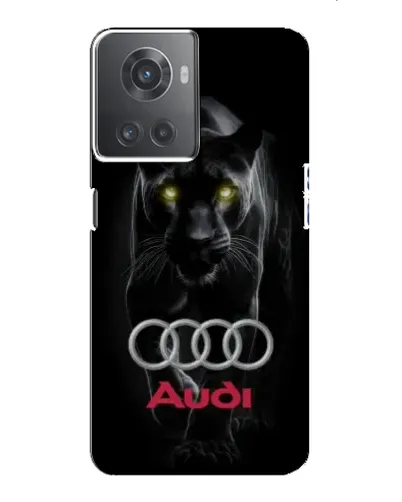 Чехол для OnePlus ACE (10R) с картинкой «Пантера и Audi»