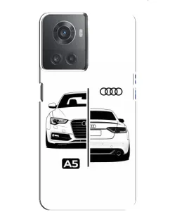 Чохол для OnePlus ACE (10R) з картинкою «Audi — контрастний дизайн» Чохол для OnePlus ACE (10R) з картинкою «Audi — контрастний дизайн»