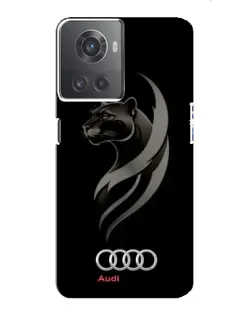 Чохол для OnePlus ACE (10R) з картинкою «Графіка — пантера та Audi» Чохол для OnePlus ACE (10R) з картинкою «Графіка — пантера та Audi»