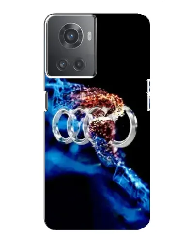 Чехол для OnePlus ACE (10R) с картинкой «Энергия лого Audi»
