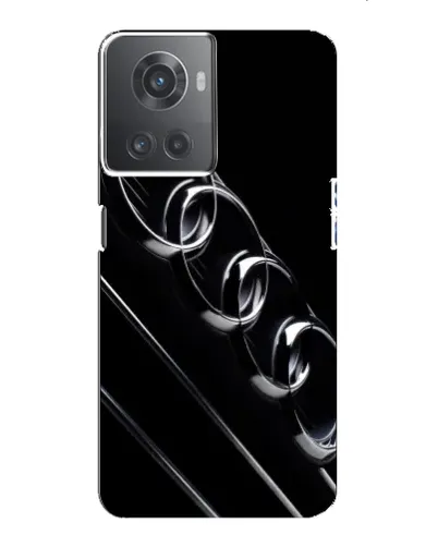 Чехол для OnePlus ACE (10R) с картинкой «Audi — абстрактные кольца»