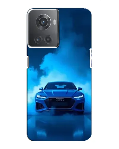 Чехол для OnePlus ACE (10R) с картинкой «Audi — голубая энергия»