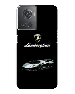 Чохол для OnePlus ACE (10R) з картинкою «Логотип Lamborghini класика»
