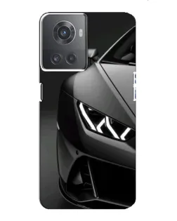Чохол для OnePlus ACE (10R) з картинкою «Lamborghini фари деталізація»