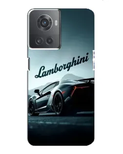 Чохол для OnePlus ACE (10R) з картинкою «Класичний Lamborghini надпис»