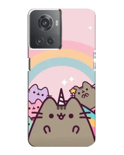 Чехол для OnePlus ACE (10R) с картинкой «Единорог Pusheen» Чехол для OnePlus ACE (10R) с картинкой «Единорог Pusheen»