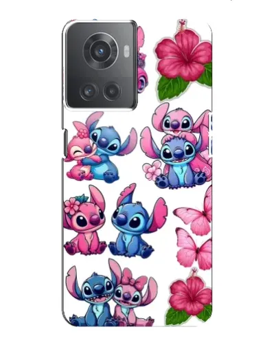 Чохол для OnePlus ACE (10R) з картинкою «Стікери Stitch та Angel» Чохол для OnePlus ACE (10R) з картинкою «Стікери Stitch та Angel»