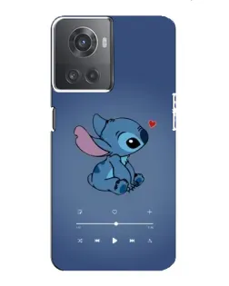 Чохол для OnePlus ACE (10R) з картинкою «Музичний Stitch»
