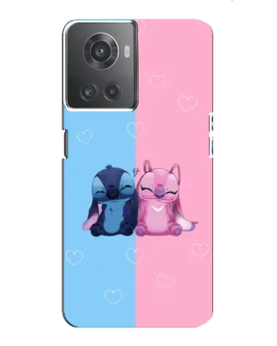 Чохол для OnePlus ACE (10R) з картинкою «Stitch та Angel Love» Чохол для OnePlus ACE (10R) з картинкою «Stitch та Angel Love»