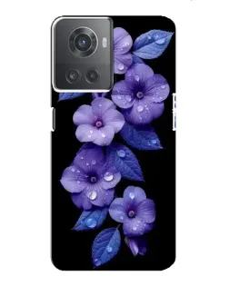 Чехол для OnePlus ACE (10R) с картинкой «Фиолетовые цветы с росою» Чехол для OnePlus ACE (10R) с картинкой «Фиолетовые цветы с росою»