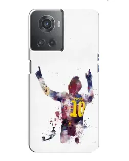 Чехол для OnePlus ACE (10R) с картинкой «Акварельный Месси Барселона» Чехол для OnePlus ACE (10R) с картинкой «Акварельный Месси Барселона»