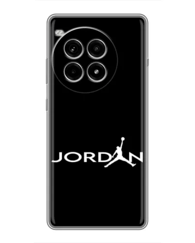 Чехол для OnePlus Ace 3 Pro с картинкой «Jordan White Logo» Чехол для OnePlus Ace 3 Pro с картинкой «Jordan White Logo»