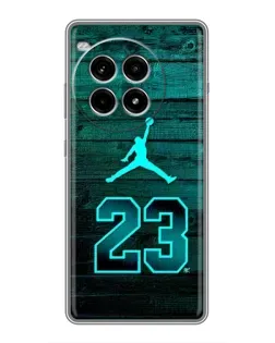 Чохол для OnePlus Ace 3 Pro з картинкою «Jordan Cyan 23»