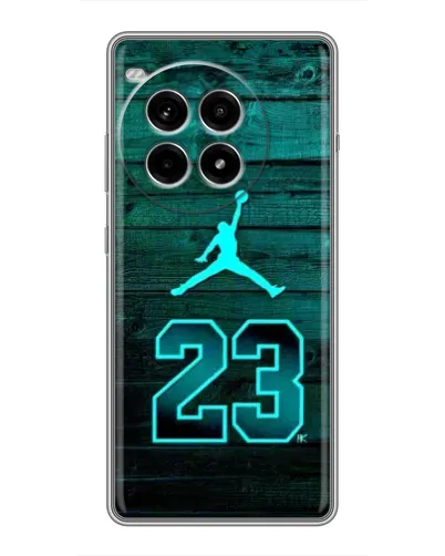 Чехол для OnePlus Ace 3 Pro с картинкой «Jordan Cyan 23» Чехол для OnePlus Ace 3 Pro с картинкой «Jordan Cyan 23»