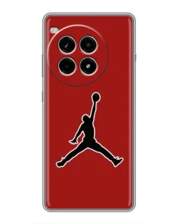 Чохол для OnePlus Ace 3 Pro з картинкою «Jordan Red Back»