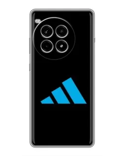 Чехол для OnePlus Ace 3 Pro с картинкой «Adidas Cyan Logo»