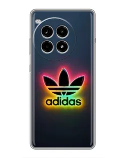 Чехол для OnePlus Ace 3 Pro с картинкой «Неоновый Adidas»