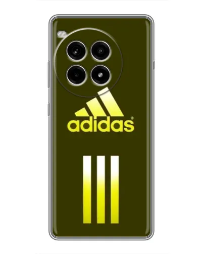 Чехол для OnePlus Ace 3 Pro с картинкой «Оливковый градиент Adidas»