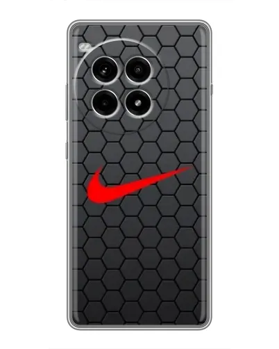 Чохол для OnePlus Ace 3 Pro з картинкою «Nike — карбонова сітка»