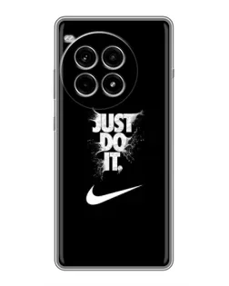 Чохол для OnePlus Ace 3 Pro з картинкою «Текстовий принт Nike»