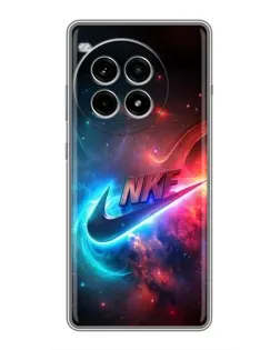 Чохол для OnePlus Ace 3 Pro з картинкою «Вогняний логотип Nike»
