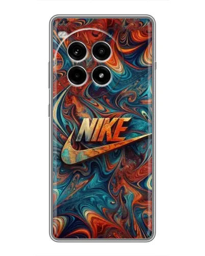 Чохол для OnePlus Ace 3 Pro з картинкою «Nike в абстракції»