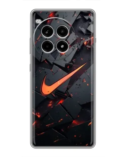 Чохол для OnePlus Ace 3 Pro з картинкою «Nike — ефект розломів»