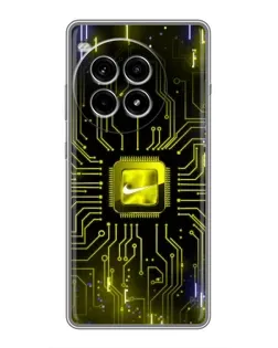 Чохол для OnePlus Ace 3 Pro з картинкою «Nike — золота іскра»