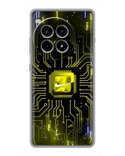 Чохол для OnePlus Ace 3 Pro з картинкою «Nike — золота іскра»