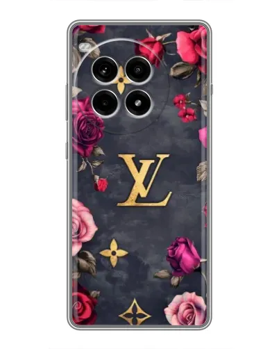 Чехол для OnePlus Ace 3 Pro с картинкой «Цветочный Louis Vuitton»