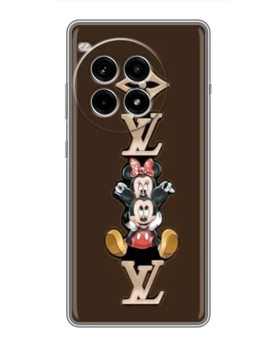 Чехол для OnePlus Ace 3 Pro с картинкой «LV и Микки Маус»