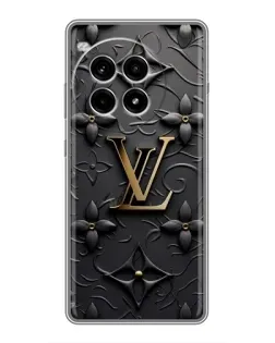 Чехол для OnePlus Ace 3 Pro с картинкой «Кожаная текстура LV»