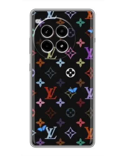 Чехол для OnePlus Ace 3 Pro с картинкой «Цветная монограмма LV»