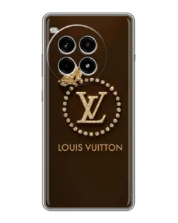 Чехол для OnePlus Ace 3 Pro с картинкой «LV — золотая печать»