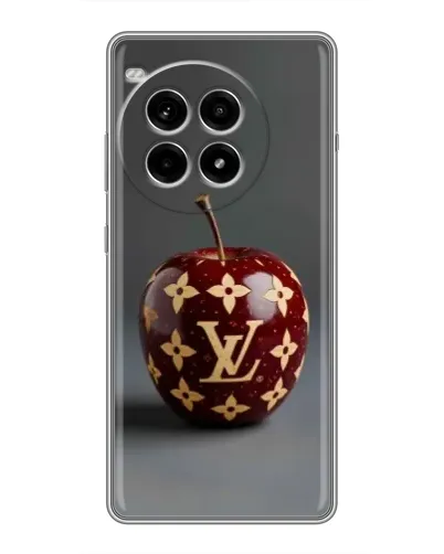 Чехол для OnePlus Ace 3 Pro с картинкой «Красное яблоко LV»