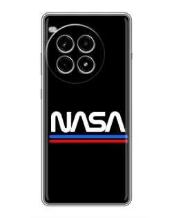 Чохол для OnePlus Ace 3 Pro з картинкою «NASA — класика Red Blue»