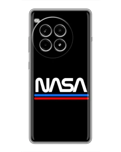 Чохол для OnePlus Ace 3 Pro з картинкою «NASA — класика Red Blue»