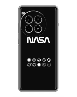 Чохол для OnePlus Ace 3 Pro з картинкою «NASA — технічний принт»